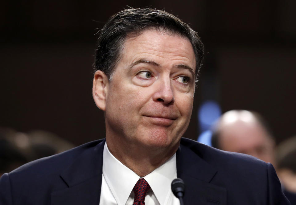 El ex director del FBI Director James Comey. (AP Photo/Alex Brandon)