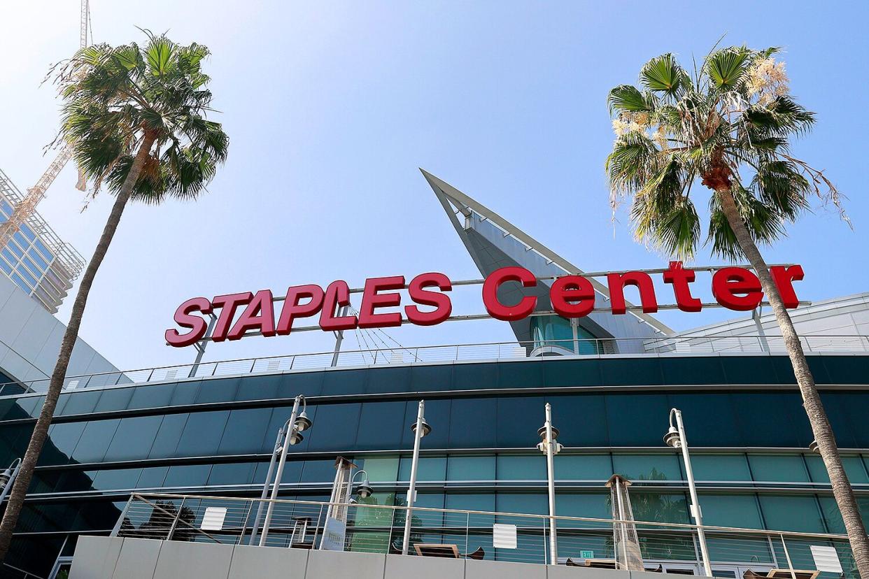 staples center