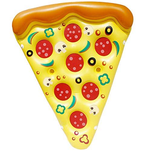 12) Giant Pizza Slice Pool Float