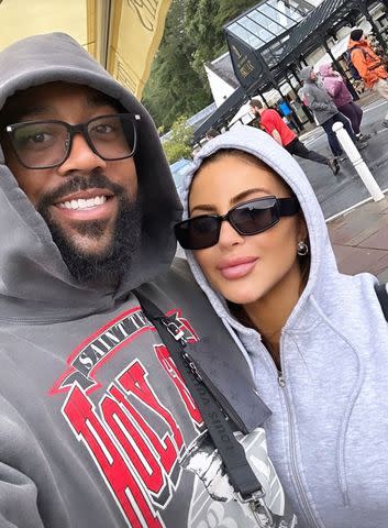 Larsa Pippen and Marcus Jordan put on a VERY cuddly display as