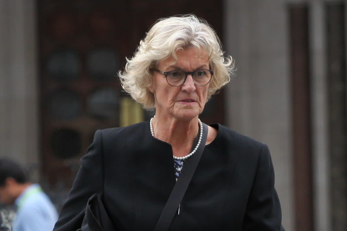 Diane Ward outside Central London County Court (Champion News )