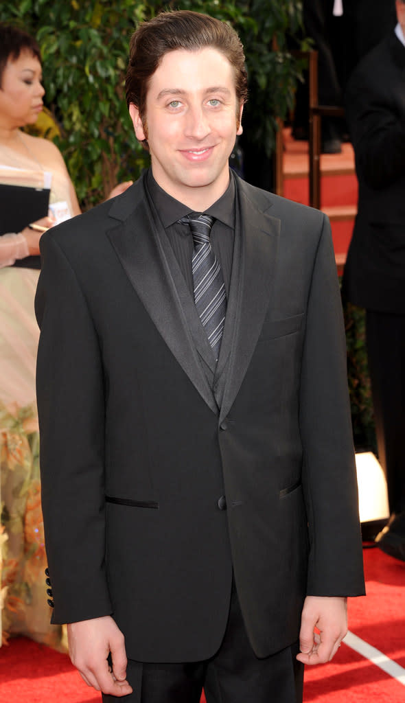 Simon Helberg th Annual Golden Globe Awards Arrivals