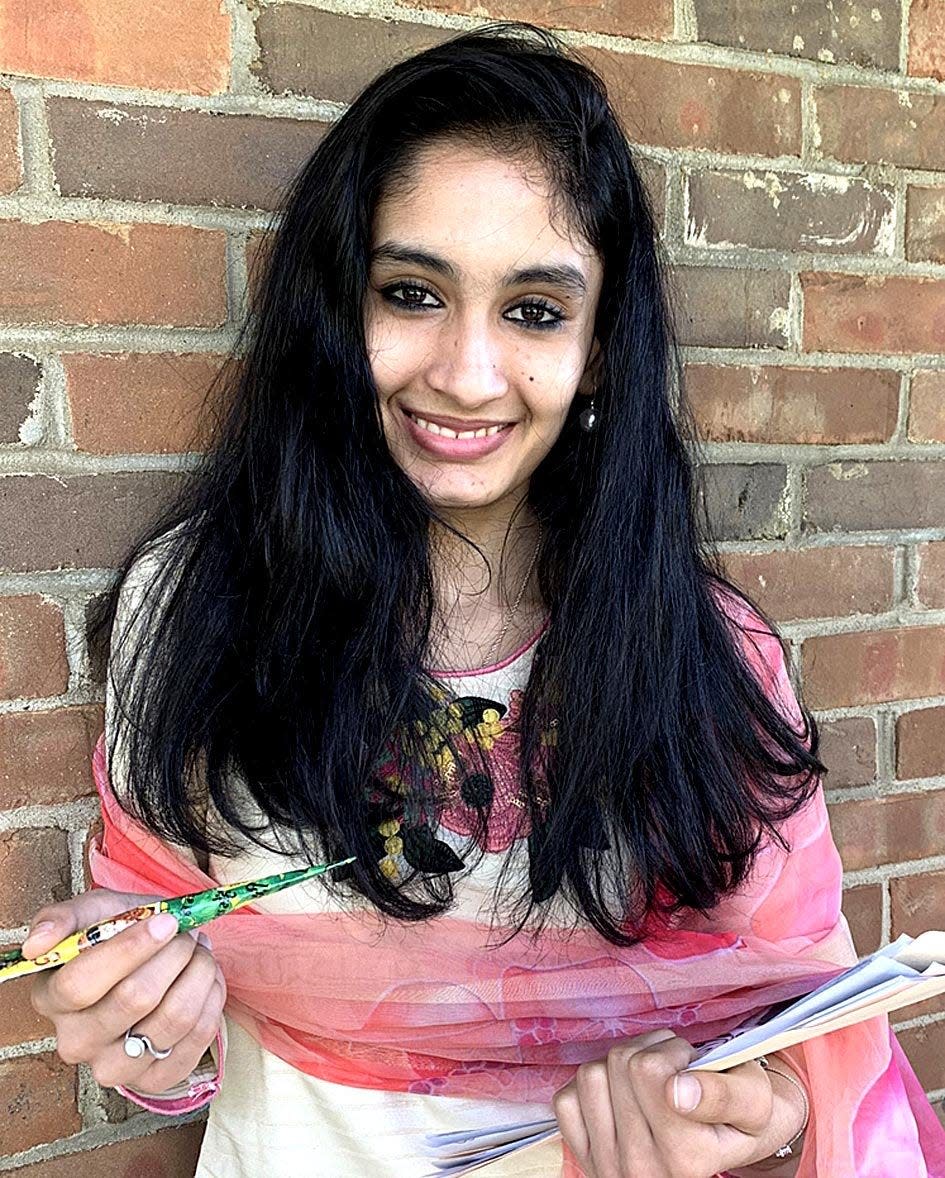 Shown on May 13, 2022, Jasmine Shaik, 21, was introduced to henna when she was 5 years old. Now, she hennas at birthdays, weddings and various events, sharing the body art's culture with others.