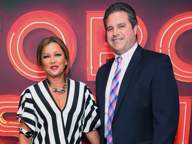 <p>Paul Zimmerman/Variety/Penske Media/Getty</p> Vanessa Williams and Jim Skrip.