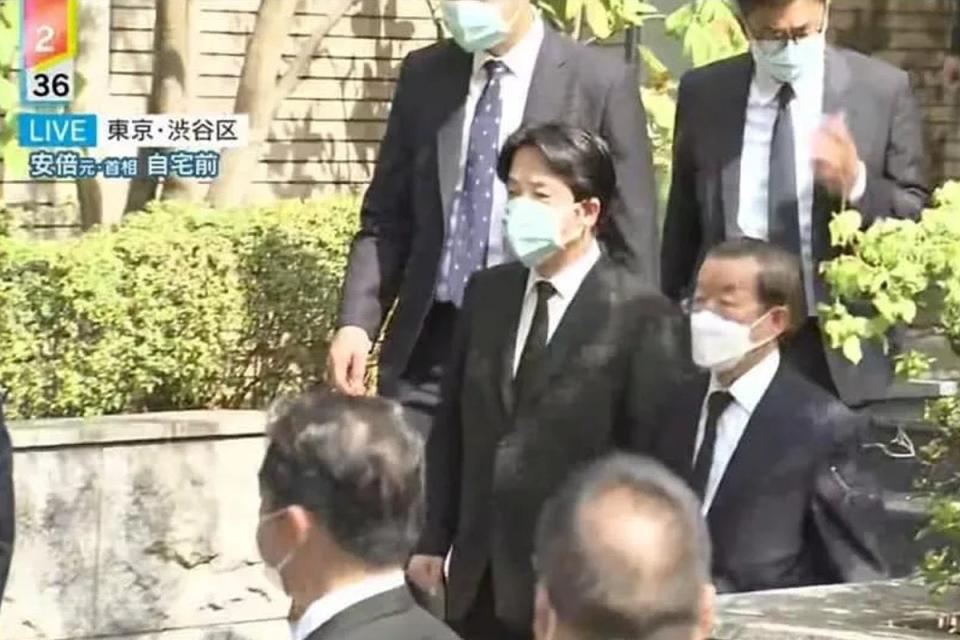 日本前首相安倍晉三國葬儀式將屆，中國對台灣將派出3名代表大表不滿。駐日代表謝長廷以副總統賴清德赴日弔唁為例，指台灣不會給主辦國帶來困擾，倒是中國「很缺少風度」。   圖：翻攝自Twitter(資料照片)