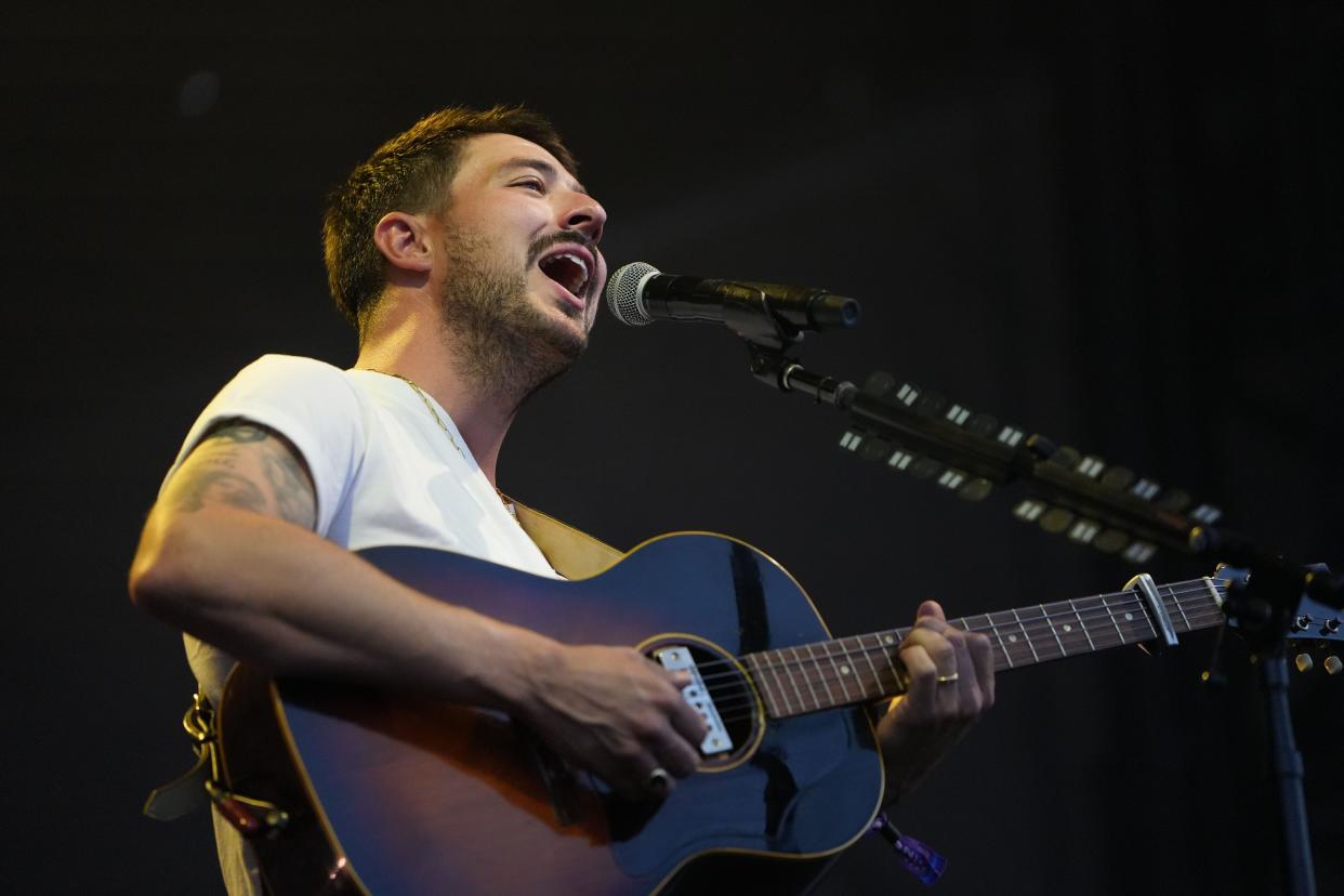 Marcus Mumford featured songs from his new self-titled solo album at the Austin City Limits Music Festival on Sunday, Oct. 9, 2022. He'll return for the festival's second weekend.