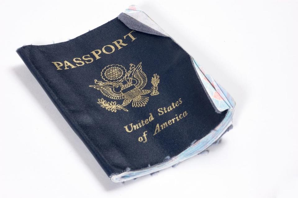 Loose bindings and frayed edges are common reasons a passport is deemed too damaged for travel.