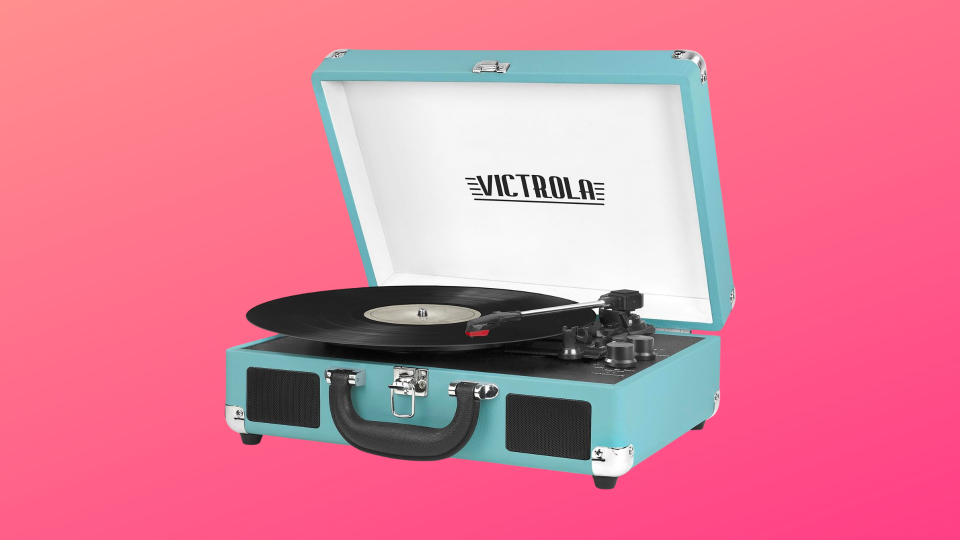 If you love the sound of vinyl, this record player is for you. 