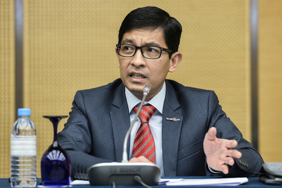 Bank Islam CEO Mohd Muazzam Mohamed said banks have even asked for Islamic religious authorities’ help, such as having mosques in eight states and territories deliver Friday sermons on financial management. — Picture by Miera Zulyana