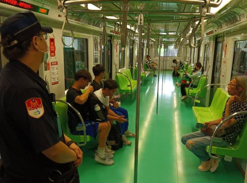 嚴防不法仿傚！台中捷警隊全面提高見警率，強化安全防護網。（圖：警方提供）