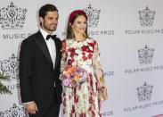 <p>Prince Carl Philip and his wife Princess Sofia were glowing at the Polar Music Awards earlier this summer. </p>