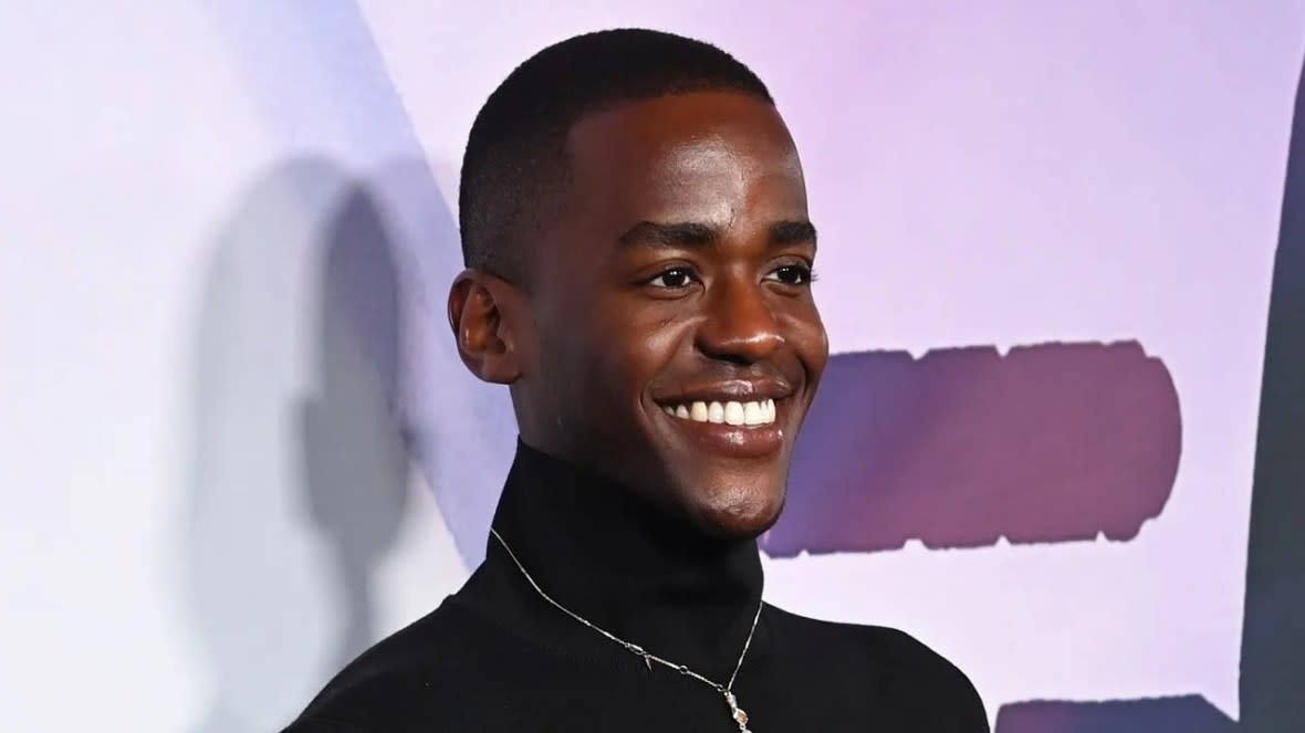 Ncuti Gatwa attends the BFI London Film Festival Luminous Gala at The Londoner Hotel on Sept. 29, 2022 in London, England. (Photo: Kate Green/Getty Images)