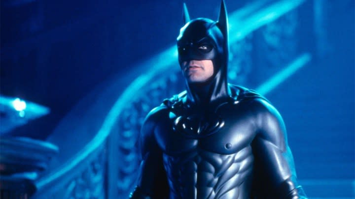 George Clooney in Batman and Robin.