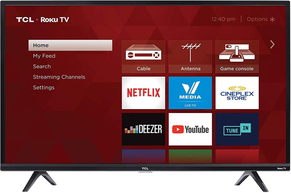 Save 20% on TCL 32S327-CA 1080p Smart LED Television. Image via Amazon.