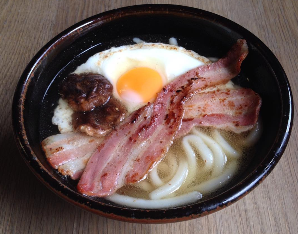 Japanese breakfast noodles