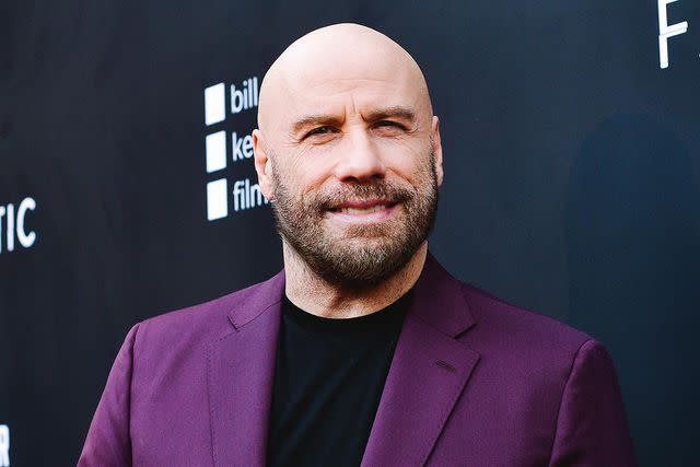 <p>Getty Images</p> John Travolta on Aug. 22, 2019