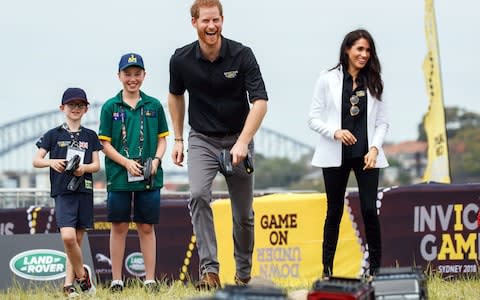 Duke and Duchess of Sussex - Credit: AFP