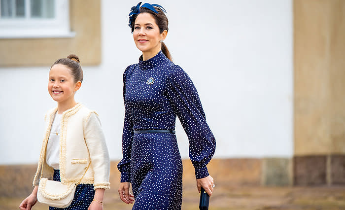 Mary de Dinamarca y su hija Josephine