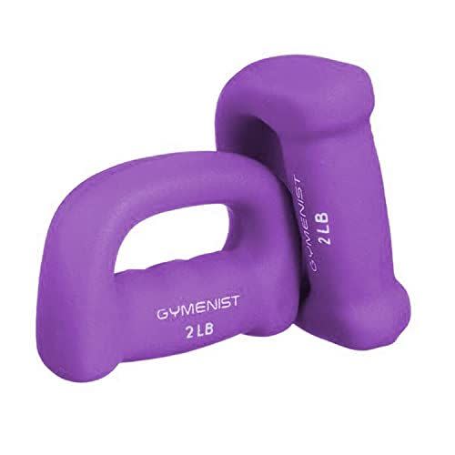 Hand Shaped Neoprene Dumbbells Pair