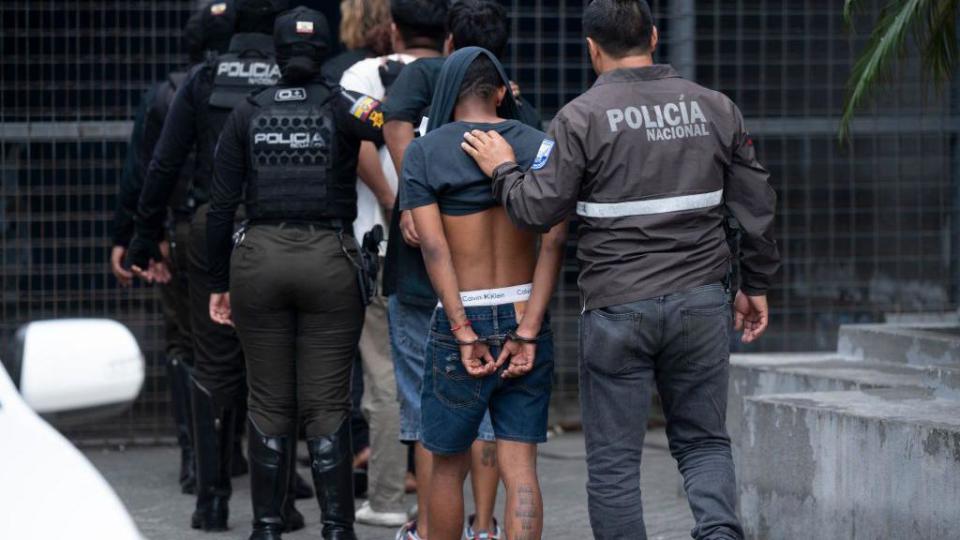 Policía en Ecuador