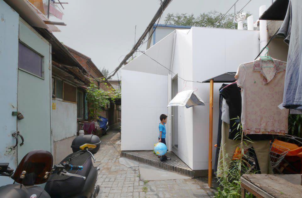 <p>The Plug-in House’s construction is similar to that of PAO’s Courtyard House, a ready-made retrofit launched in 2016 that updates homes while still preserving historical style. </p>