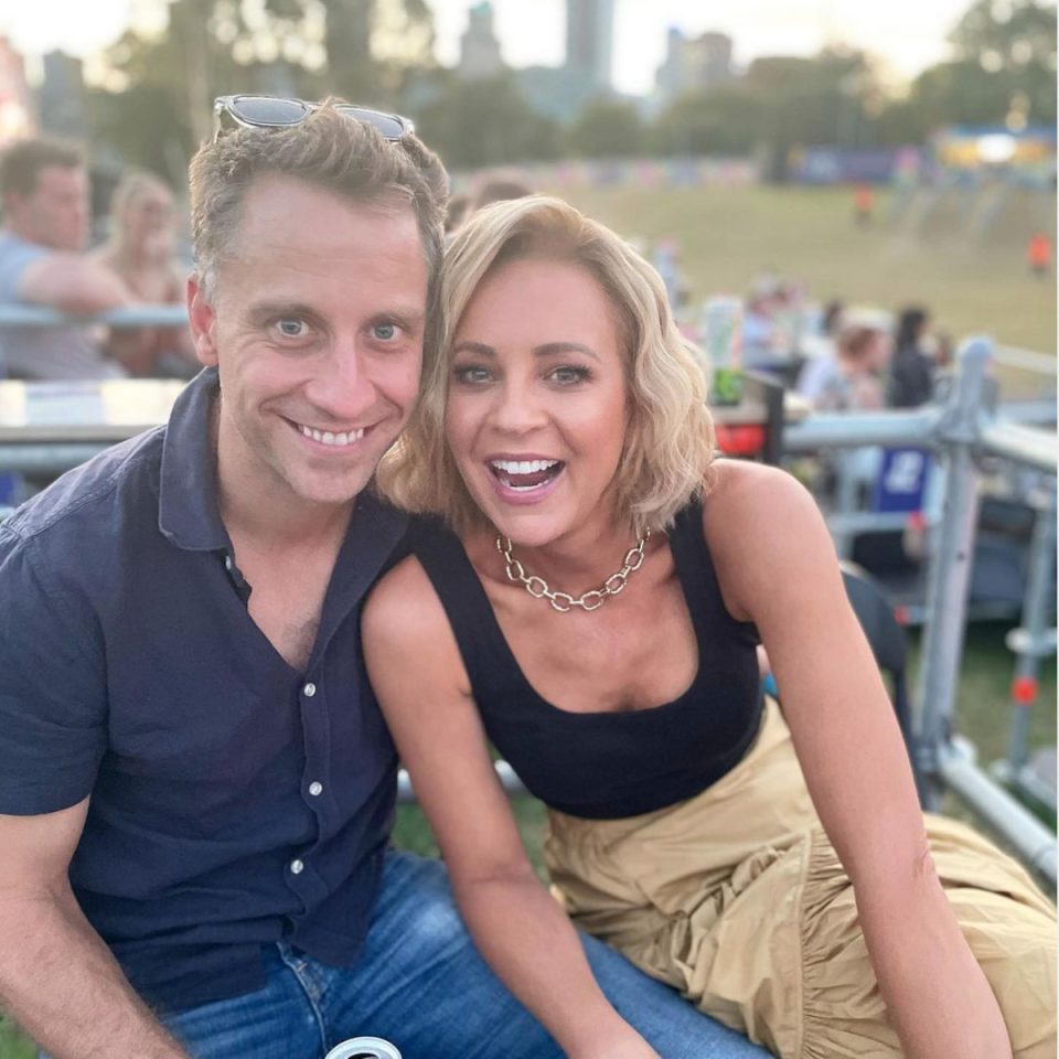 Carrie Bickmore and Chris Walker