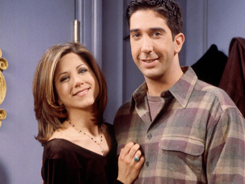 friends jennifer aniston david schwimmer season 2 episode 15