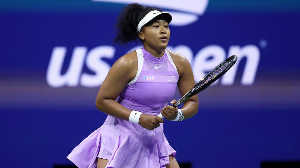 Osaka plays in the first round of last year's US Open. - Matthew Stockman/Getty Images
Naomi Osaka returns to tennis after giving birth