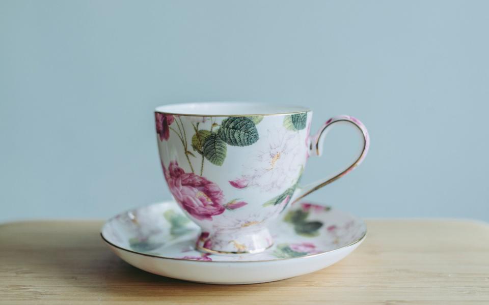 Teacup and saucer