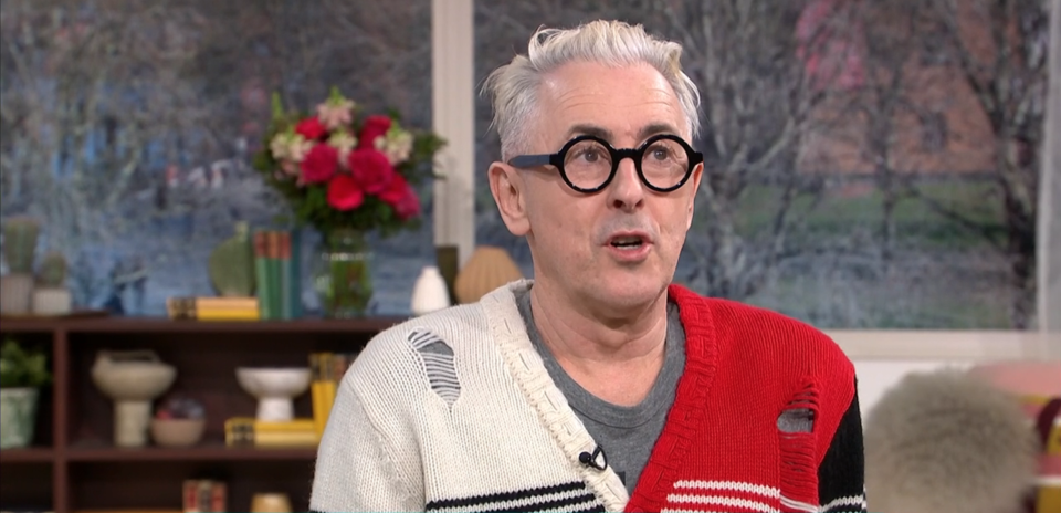 Alan Cumming surprised viewers with his story. (ITV screengrab)