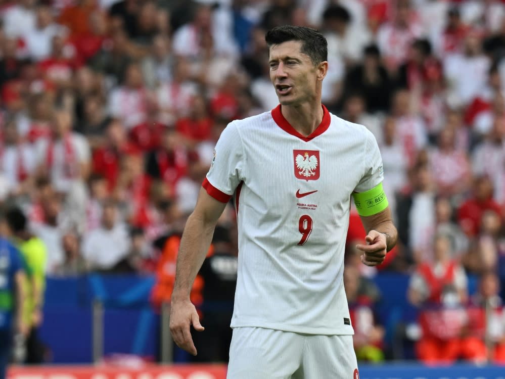 Tor zum EM-Abschluss: Robert Lewandowski (FABRICE COFFRINI)