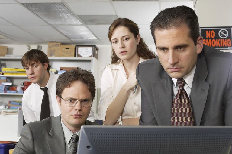 The Office en su versión norteamericana, con Steve Carell a la cabeza: un clásico de los entornos laborales