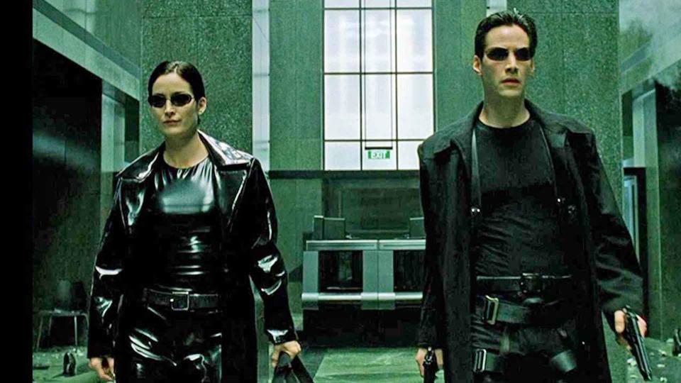 <p> The Wachowski&apos;s bold vision blew audiences away when it debuted in 1999, and more than holds up today. Reeves plays Neo, a computer programmer who discovers reality is not all that it seems, with the help of Laurence Fishburne&apos;s Morpheus, Carrie Anne-Moss&apos; Trinity, and a red pill. </p> <p> With innovative, mind-bending action sequences, deft handling of tricky concepts like fate and the very nature of reality, and one of Reeves&apos; best ever performances, there&apos;s really no other choice for the top spot. The Matrix has left a huge mark on pop culture, and you need look no further than Neo&apos;s prolonged subway fight, frantic chase sequence, and final showdown with Hugo Weaving&apos;s Agent Smith to understand why this film is so groundbreaking. Whoa indeed.&#xA0; </p>