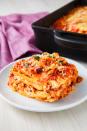 <p>Gluten-free and so hearty. </p><p>Get the recipe from <a href="https://www.delish.com/cooking/recipe-ideas/a24568196/potato-lasagna-recipe/" rel="nofollow noopener" target="_blank" data-ylk="slk:Delish;elm:context_link;itc:0;sec:content-canvas" class="link ">Delish</a>. </p>