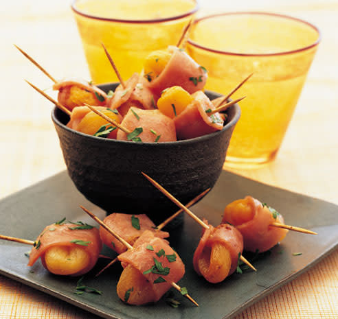 Bacon and Apricot Bites