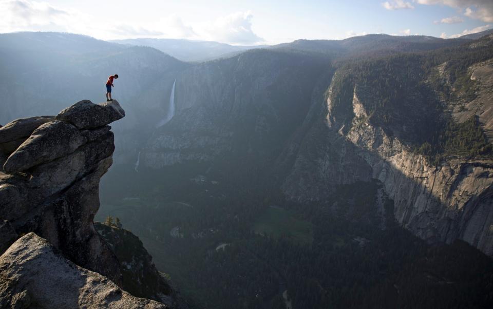 'My family would probably prefer I took fewer risks': Honnold inspecting El Capitan after his record-breaking ascent