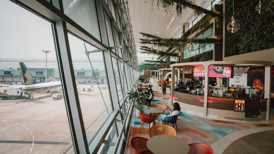 Gourmet Garden in T2's new transit area (Photo: Changi Airport Group)