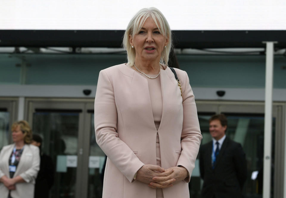 Nadine Dorries: Lockdown 'wasn’t all doom and gloom'. (Stefan Rousseau/pool)