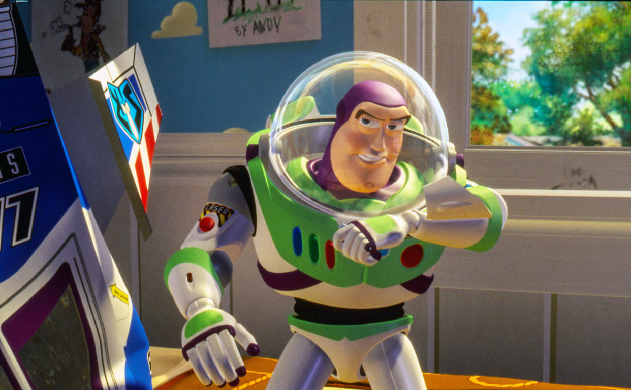 Buzz Lightyear in Pixar's hit 1995 feature, Toy Story. Billy Crystal turned down the role, which then went to Tim Allen (Photo: Buena Vista Pictures/courtesy Everett Collection)