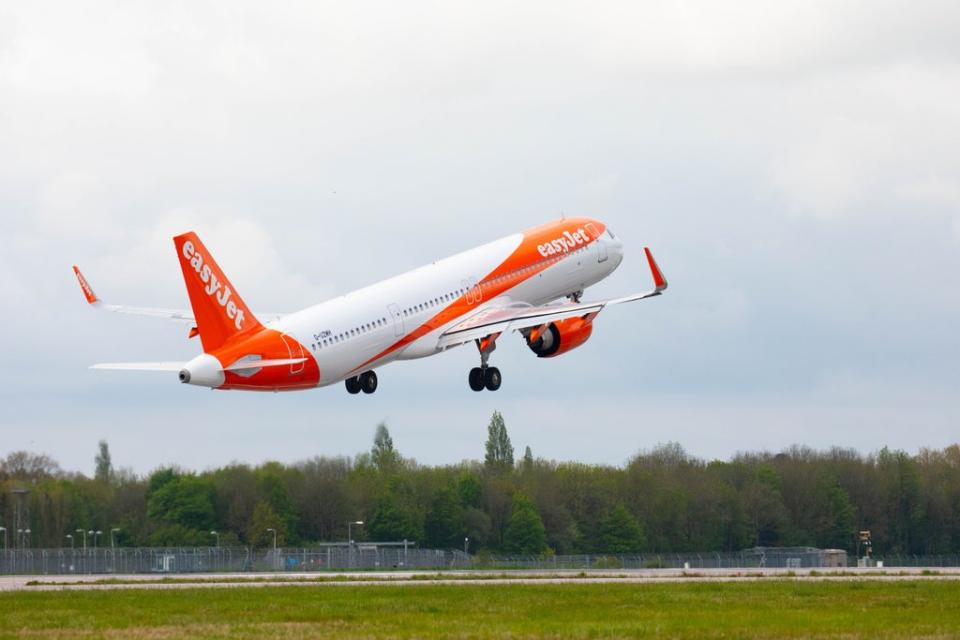 EasyJet hopes to raise £1.2bn from shareholders to help it recover from the Covid-19 pandemic (David Parry/PA) (PA Wire)