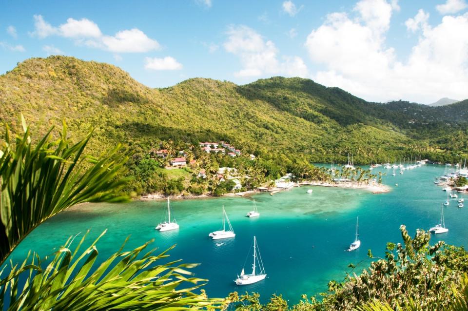 There’s no shortage of natural beauty in St Lucia (Getty Images)