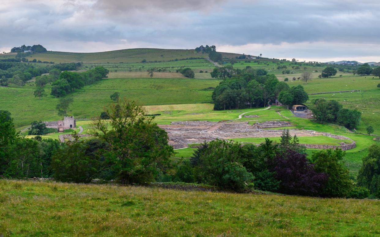 Remains of Vindolanda Roman Fort - daverhead/iStockphoto