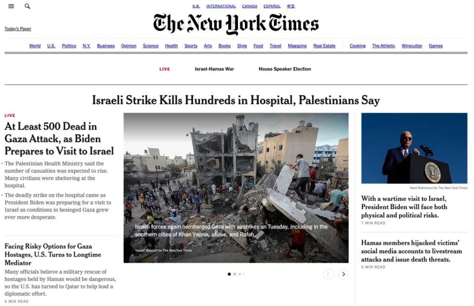 nyt headline front page 2 al ahli hospital.jpg