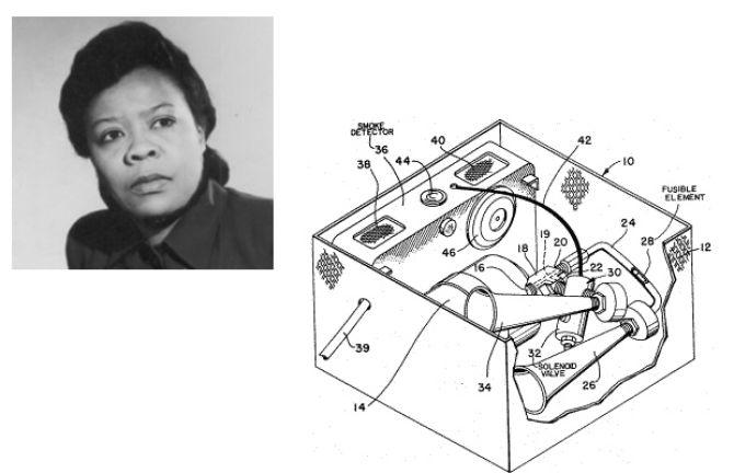  Marie Van Brittan Brown invented the first closed circuit TV security system in 1966.