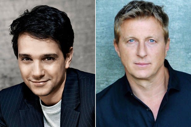 Ralph Macchio and William Zabka now (credit: YouTube)