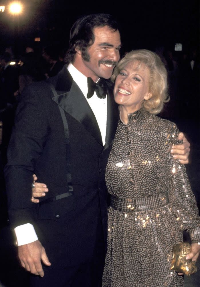 Burt Reynolds and Dinah Shore