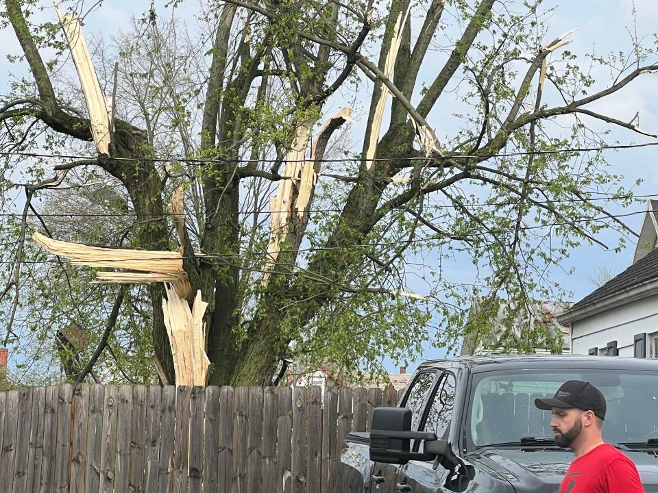 The City of Bucyrus is offering resources in the cleanup effort following Wednesday's tornado damage.