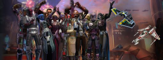 Star Wars: The Old Republic second anniversary banner