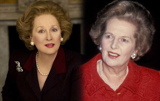 Meryl Streep como Margaret Thatcher