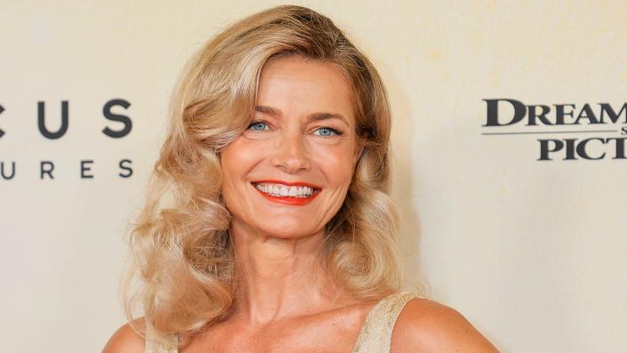 Paulina Porizkova red carpet